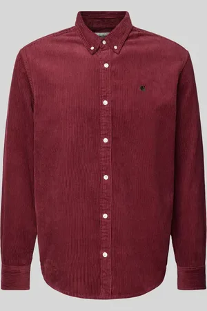 Carhartt Regular Fit Freizeithemd mit Button-Down-Kragen Modell 