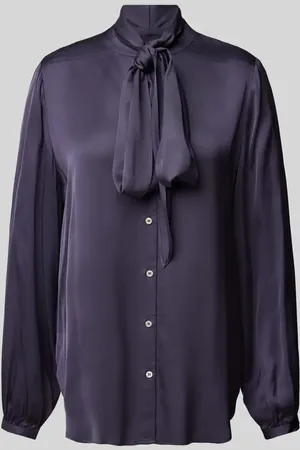 Emily van den Bergh Regular Fit Bluse mit durchgehender Knopfleiste in , Größe 36