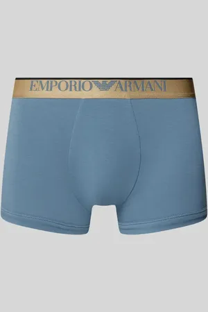 Emporio Armani Trunks mit elastischem Logo-Bund in , Größe S