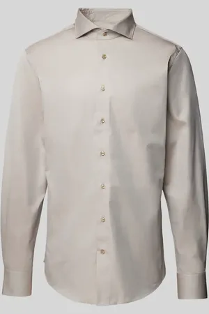 Profuomo Slim Fit Business-Hemd mit Haifischkragen in , Größe 38