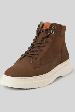 Digel Boots aus Leder mit Schnürung Modell 