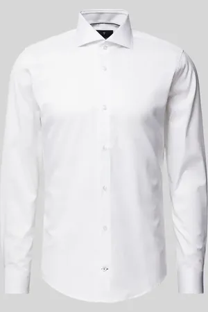 JOOP! Slim Fit Business-Hemd mit Haifischkragen Modell 