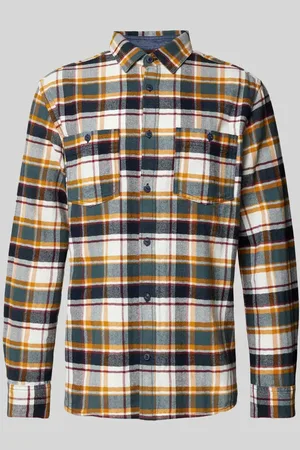 TOM TAILOR Regular Fit Flanellhemd aus reiner Baumwolle mit Karomuster in , Größe S