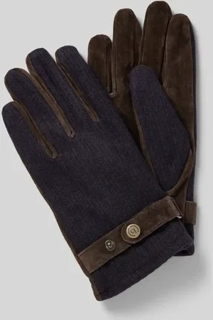 Bugatti Handschuhe mit verstellbarem Druckknopfriegel in , Größe L