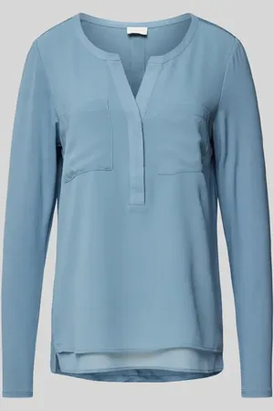 Milano Regular Fit Bluse mit Tunikakragen in , Größe XL