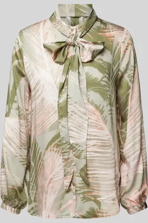 Emily van den Bergh Regular Fit Bluse mit Schleifen-Detail in , Größe 36