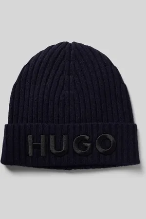 HUGO BOSS Beanie mit Label-Detail in , Größe 1