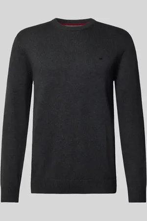 Christian Berg Strickpullover mit Woll-Anteil und Rundhalsausschnitt in , Größe 3XL