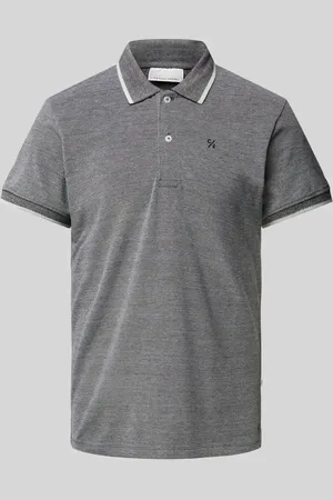 Casual Friday Slim Fit Poloshirt mit Logo-Stitching Modell 