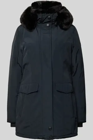 Wellensteyn Taillierter Parka mit Kunstfellbesatz Modell 