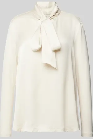 Milano Blusenshirt mit Schluppe aus Viskose-Elasthan-Mix in , Größe L