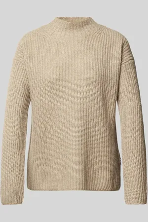 HUGO BOSS Strickpullover mit Stehkragen in , Größe S