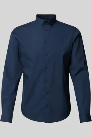 Casual Friday Slim Fit Freizeithemd mit Kentkragen Modell 