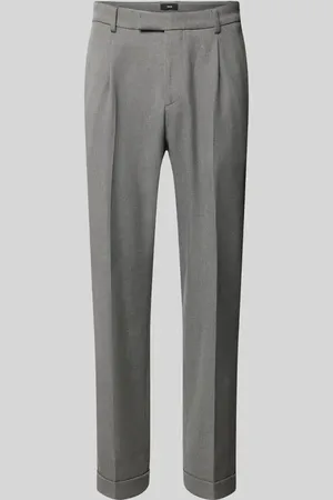 Cinque Slim Fit Stoffhose mit Bundfalten in , Größe 48