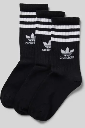 adidas Socken mit Label-Print im 3er-Pack in , Größe 34-36