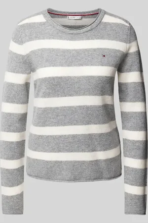 Tommy Hilfiger Strickpullover mit Logo-Stitching in , Größe XL