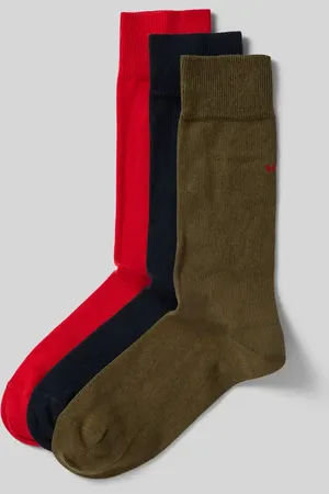 HUGO BOSS Socken mit Label-Stitching im 3er-Pack in , Größe 39-42