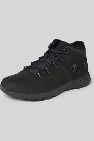 Timberland Schnürboots aus Leder mit Label-Details Modell 