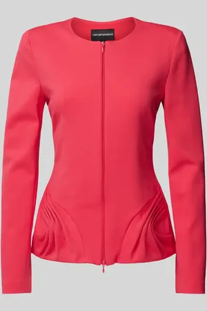 Emporio Armani Blazer mit Zweiwege-Reißverschluss in , Größe 38
