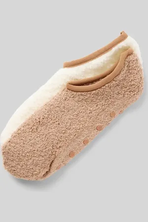Camano Socken in Teddyfell-Optik in , Größe 35-38