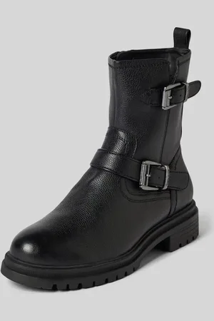Tamaris Lederboots mit Dornschließe in , Größe 37