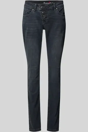 Buena Vista Slim Fit Jeans mit 5-Pocket-Design Modell 