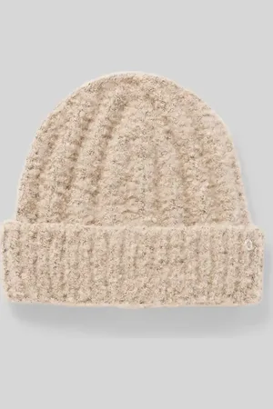 QS by s.Oliver Weicher Beanie mit Strickmuster in , Größe 1