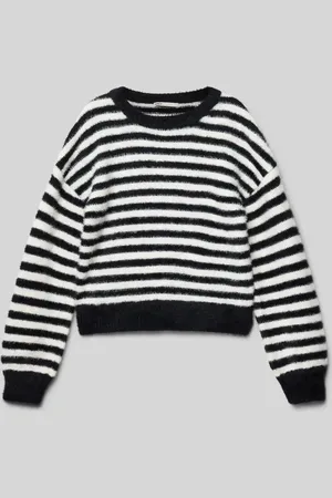ONLY Loose Fit Strickpullover mit Rundhalsausschnitt Modell 
