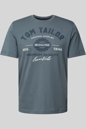 TOM TAILOR Regular Fit T-Shirt mit 1/2-Arm aus reiner Baumwolle in , Größe L