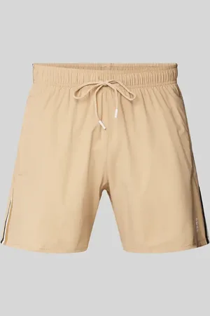 HUGO BOSS Loose Fit Badehose mit elastischem Bund Modell 