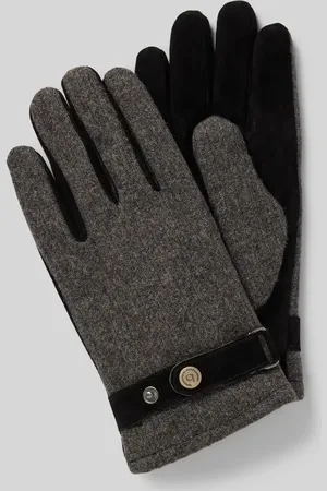 Bugatti Handschuhe mit verstellbarem Druckknopfriegel in , Größe M