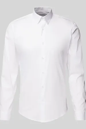 Lindbergh Slim Fit Freizeithemd mit Kentkragen in , Größe S