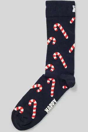 Happy Socks Socken mit Motiv-Stitchings Modell 