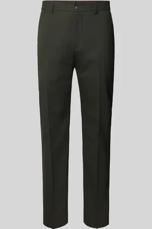 SELECTED Slim Fit Anzughose mit Bügelfalten Modell 