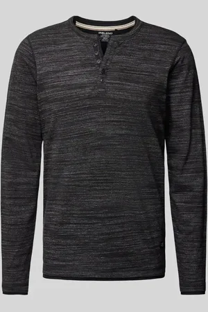 Blend Longsleeve mit Knopfleiste in , Größe S