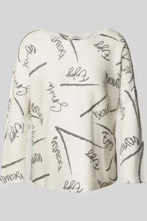 Zabaione Strickpullover mit U-Boot-Ausschnitt in , Größe S/M