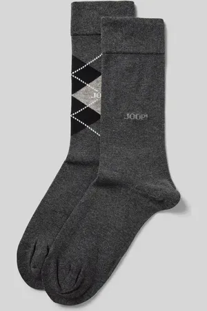 JOOP! Socken mit geripptem Abschluss im 2er-Pack in , Größe 39-42