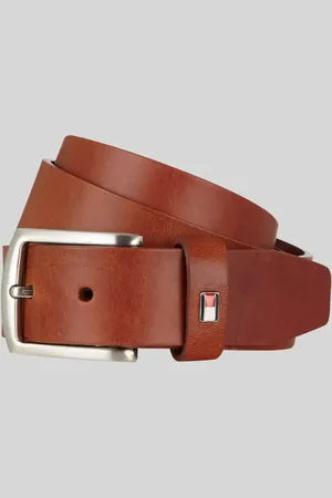 Tommy Hilfiger Ledergürtel mit Dornschließe in , Größe 80