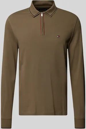 Tommy Hilfiger Slim Fit Poloshirt mit Label-Stitching in , Größe S