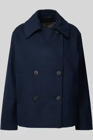 SELECTED Kurzmantel mit Umlegekragen Modell 