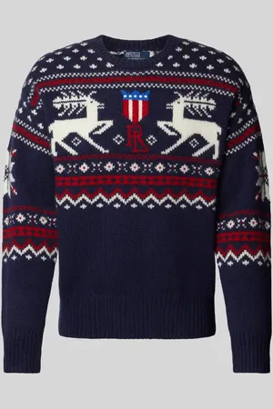 Ralph Lauren Wollpullover mit Label-Stitching in , Größe S