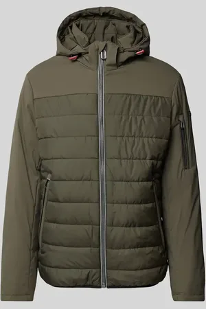 Bugatti Steppjacke mit Reißverschlusstaschen Modell 