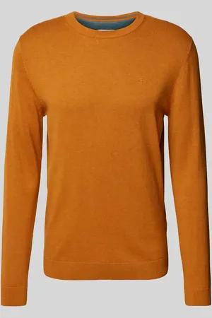 TOM TAILOR Pullover mit Rundhalsausschnitt aus reiner Baumwolle in , Größe M