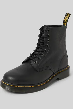 Dr. Martens Schnürboots aus Leder mit Ziernaht Modell 