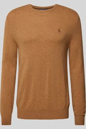 Ralph Lauren Strickpullover aus Lanawolle mit Rundhalsausschnitt in , Größe XXL