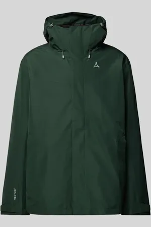 Schöffel Softshell-Jacke mit Label-Print Modell 