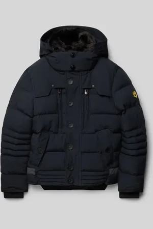 Wellensteyn Regular Fit Steppjacke mit Label-Detail Modell 