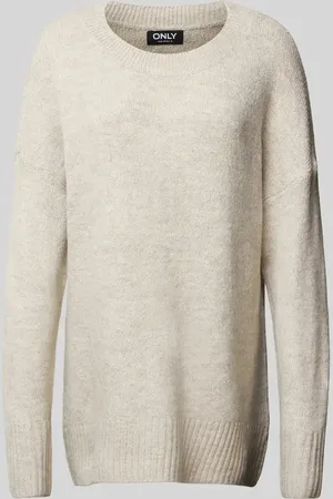 ONLY Oversized Strickpullover mit Rundhalsausschnitt Modell 