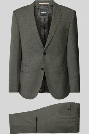 HUGO BOSS Anzug mit feinem Strukturmuster Modell 