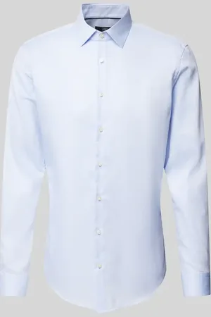 Jake*s Slim Fit Business-Hemd mit Kentkragen in , Größe 37/38